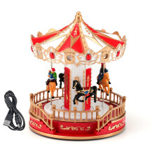 Festives Roterende Carrousels Muziekdoos met Klassieke