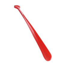 Draagbare schoenlepel Ergonomische schoenlepel voor handige-Rood