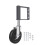 High Performances Gate Wheel with Adjustable-5 inch black 1