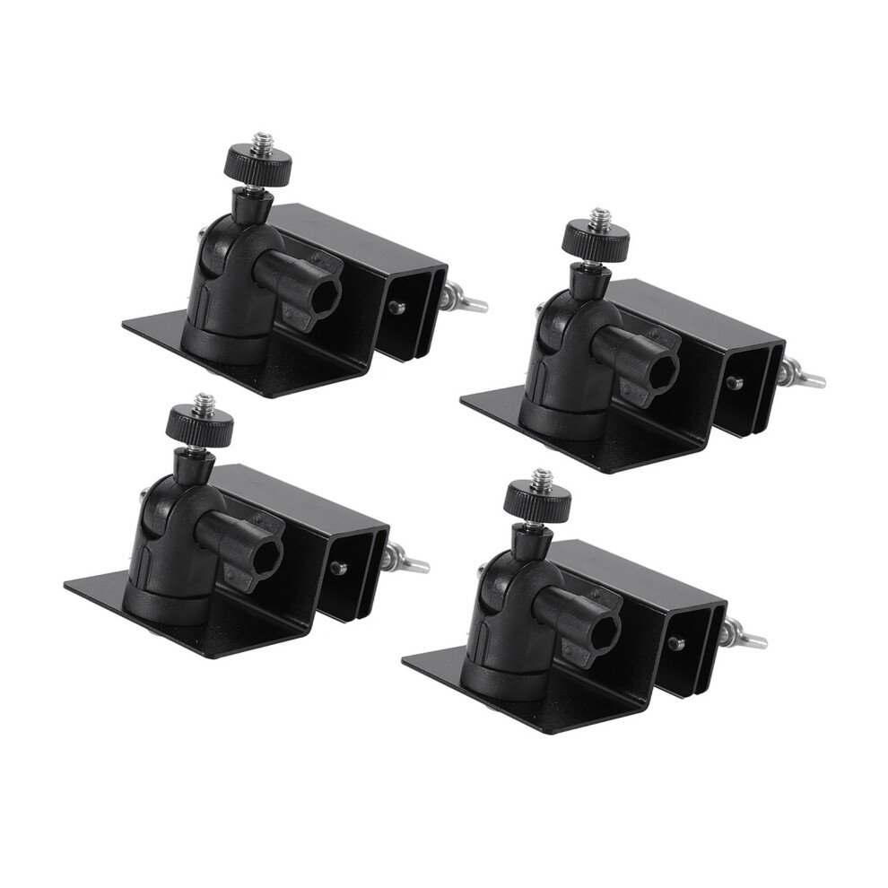 Set Of 2/4 Multipurpose Solars Panel Gutter Mounts-4 Black 7732000570490