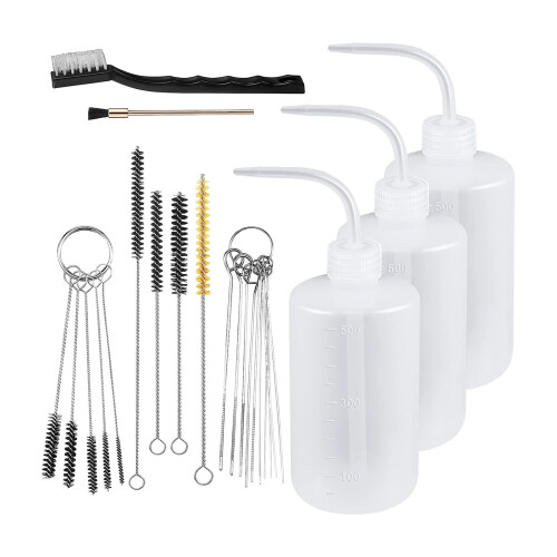 Multipurpose 24Pieces Sprayer Paint Cleaning Set with 4 Plastic