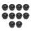 10pcs Universal Rotates  Casters Featuring Quiet Rolling & Easy 1