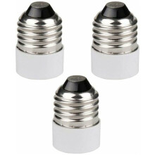 Adaptateur convertisseur MR16, adaptateur de douille standard UL E26/E27 vers douille MR16GU5.3 en PBT anti-brûlure pour LED, halogène,