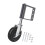 Portable Sturdy Gate Casters Accessory for Stable-5 inch black 1