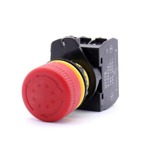 HY57B 125V 18A Pushbutton Emergency Stop-Two sets of contacts