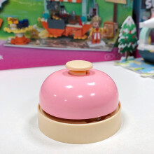 Haustier-Klingel für Hunde, Metall-Glocke für die Mahlzeit, rosa Haustier-Spielzeug-Knopf