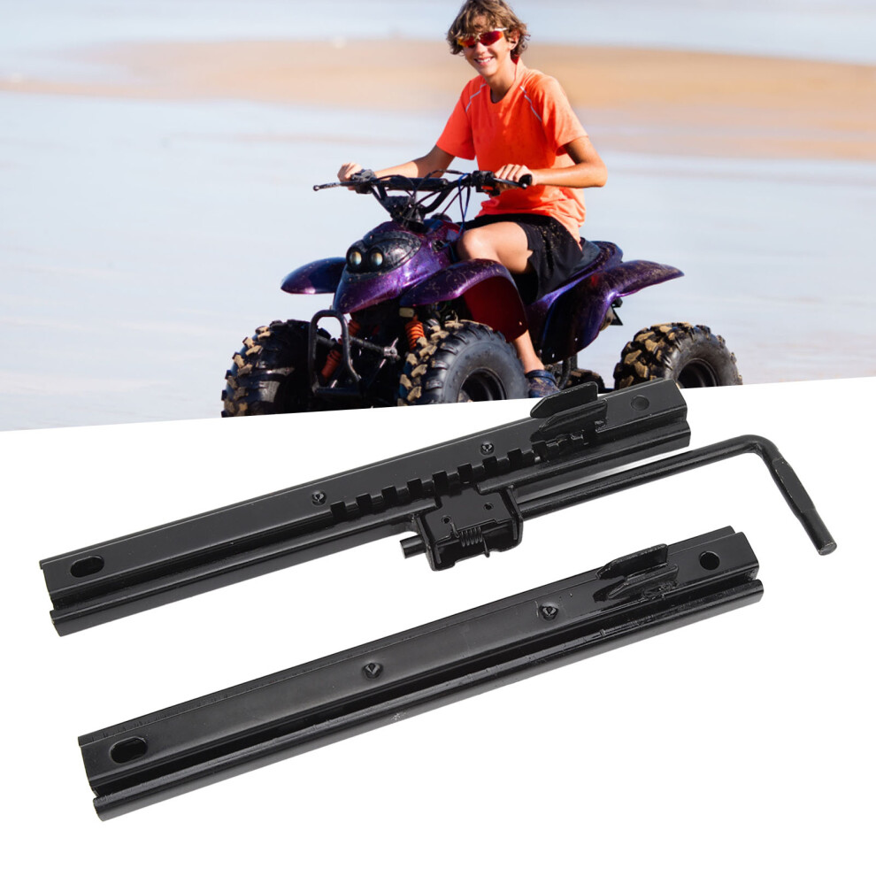 2Pcs Seat Slider Track For Off Road Atv Utv & Go Kart Adjustable Heavy Duty Fit 7901370175547
