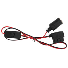 Car Small Power Adapter 16Pin Waterproof OBD2 Cigarette Lighter Female socket