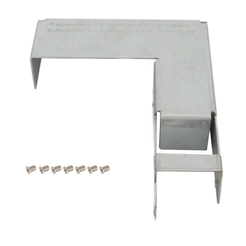 Sata Hard Drive Tray, 2.5In To 3.5In Adapter Bracket With High-Quality Galvanized Steel, Suitable For Dell R740 Xd R540 R440 R710 R720 R730 R630 R610 9138057420081