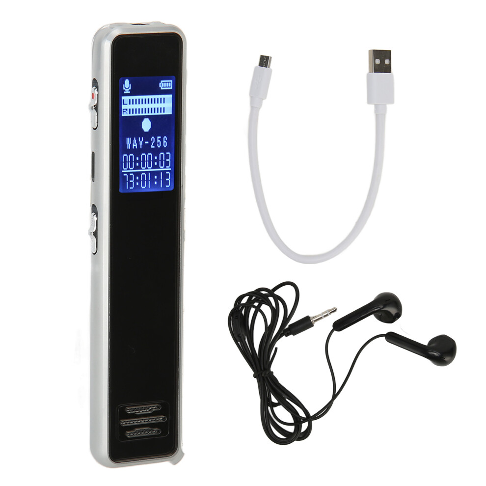 Digital Voice Recorder, High-Definition Sound Recording Voice Activated Recorder With One-Click Recording, For Lectures, Meetings, And Interviews (32G 9176269256913