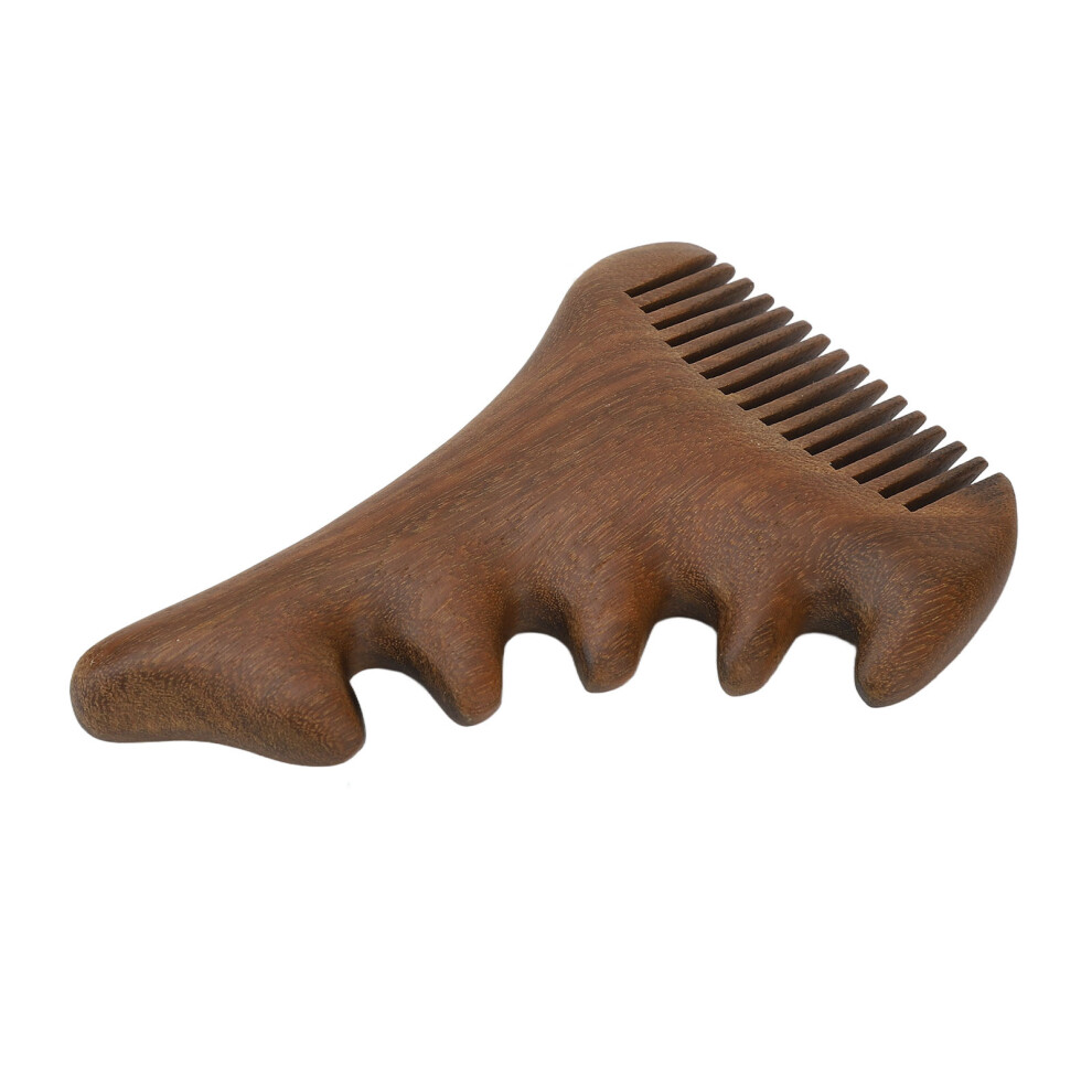 Unisex Durable Sandalwood Comb For Static-Free Hair & Scalp Massage