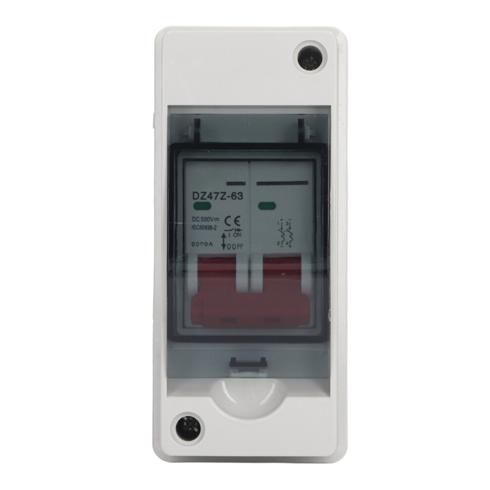 Waterproof Solar Pv Disconnect Switch 63A Easy Install Dc500v And Ip65 4601370180918