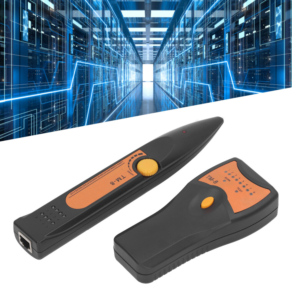 Network Cable Tester Rj45 Wire Tracer Rj11 Locator Tool For Telephone Internet 7901377848130