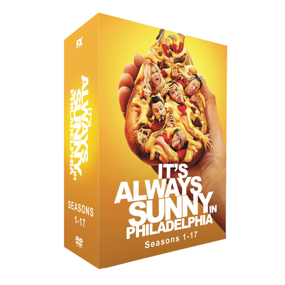 It's Always Sunny in Philadelphia: The Complete Series Seasons 1-17 DVD(English) Box Set-33 Discs