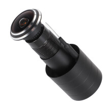 Caméra de porte FHD 1080P, objectif à vision directe, 2MP, Wi-Fi 2,4G, détection de mouvement