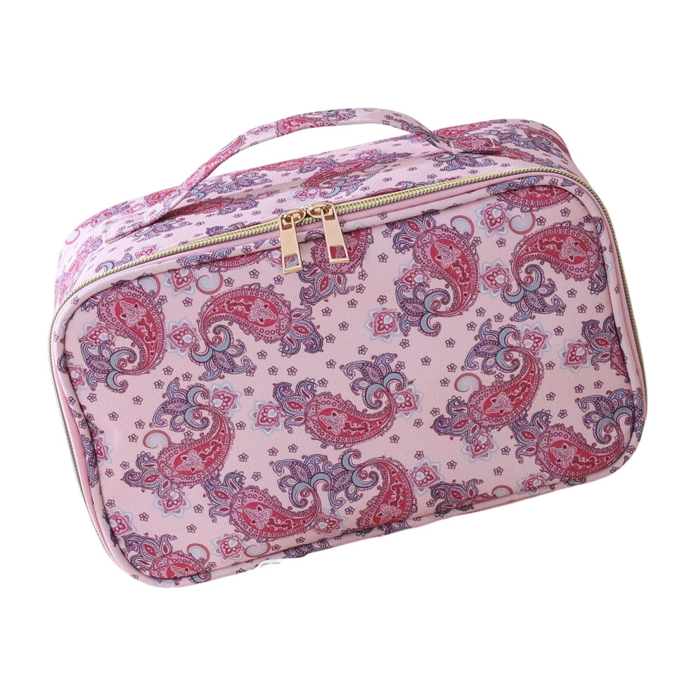 Pink Portable Cosmetic Bag Elegantempty Mahjong Tiles Bag Gift
