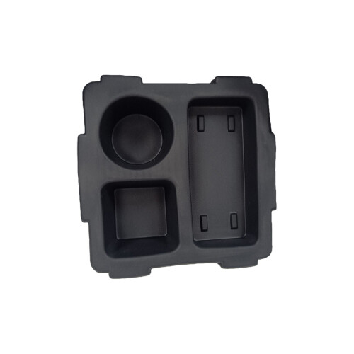 Top Cup Holder Tray Accessory for Beach Bag Water-Black