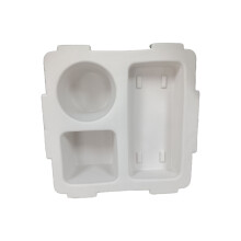 Toted Toppers Tray Accessories for Beach Bag Waterproof-White