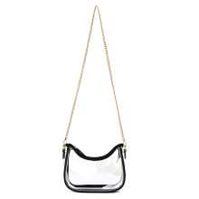 Clear Crossbody Bag PVC Shoulder Bag for Social Media Photos and