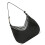 Practical PU Leather Crossbody Bag Casual Dumpling Purse-Black 1