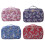 Reise-Kosmetiktasche aus Polyester, leere Tasche mit-Blau 2