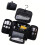 Organizers Hanging Cosmetic Bag Waterproof PU Multiple-Black 1