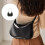 Practical PU Leather Crossbody Bag Casual Dumpling Purse-Black 2