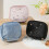 Reise-Make-up-Tasche, Samt-Make-up-Geldbörse mit-Rosa 4