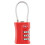 Heavy Duty Combination Padlock for Travel,Suitcase 3Digit-Red 1