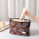Lightweight Canvas Makeup Organizer with Floral Design for-L 4