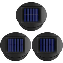 Tilbehør til erstatning av solcellelykt, vanntett oppussingssett for utendørs pendellampe: erstatning for solcellepanel for dekorative
