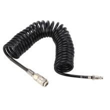 7m/23ft Durable Flexible Recoil Air Hose for Car & Motorcycle Use