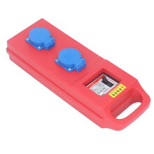 Safe and Insulated 200-250V Power Box for Construction and More