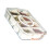 Plastic Storage Box Multi Grids Fridge Food Organizer 8 Grids 1