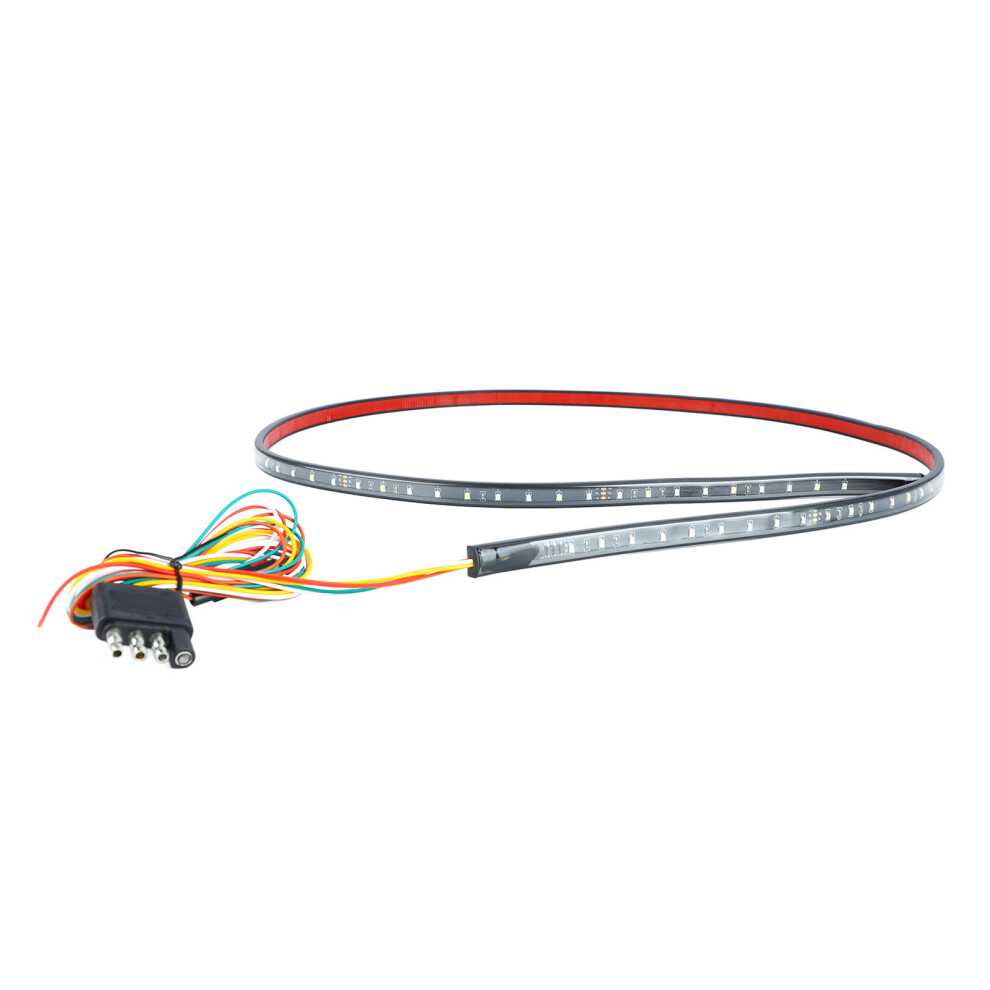 Rubber Tail Strip Rear Turn Signal Brake Bar For Pickup 20X20x2cm Light 7901370186543