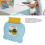 Bilingual Talking Flashcards for Kids, Durable Plastic, Blue 4
