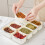 Plastic Storage Box Multi Grids Fridge Food Organizer 8 Grids 5