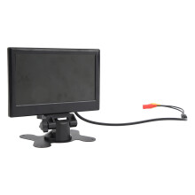 Monitor di retromarcia per auto da 7 pollici, 12-24V, angolo ampio di 170, display LCD a colori