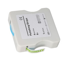 Resin Abrasiv 4 mm 6 m Dentale Streifen mit Doppel-Körnung für Polieren