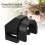 RV Awning Hardware End Plug Black Solid Aluminum Sunchaser II Replacement Part 6