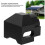 RV Awning Hardware End Plug Black Solid Aluminum Sunchaser II Replacement Part 5