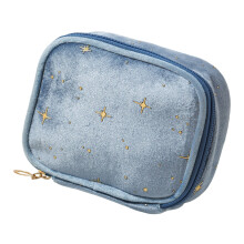 Make-up-Tasche, Kosmetiktasche für Mädchen und Frauen,-Blau