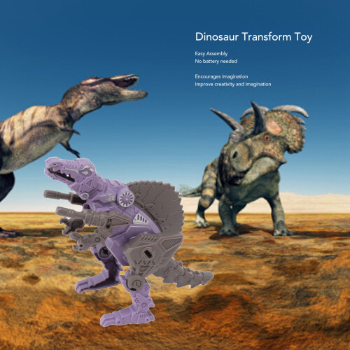 Gioco di Robot di Dinosauro Trasformabile a 3 Forme Resistente per Ragazzi e Ragazze 2