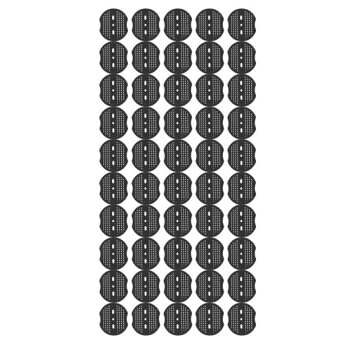 Versatile 50pcs Plastic Gasket Stakes for Securing Outdoor Projects