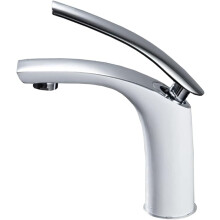 Solidna mosiężna bateria łazienkowa, dobra szczelność z trwałym rdzeniem ceramicznym, oszczędzająca wodę bateria umywalkowa 3 l/min z