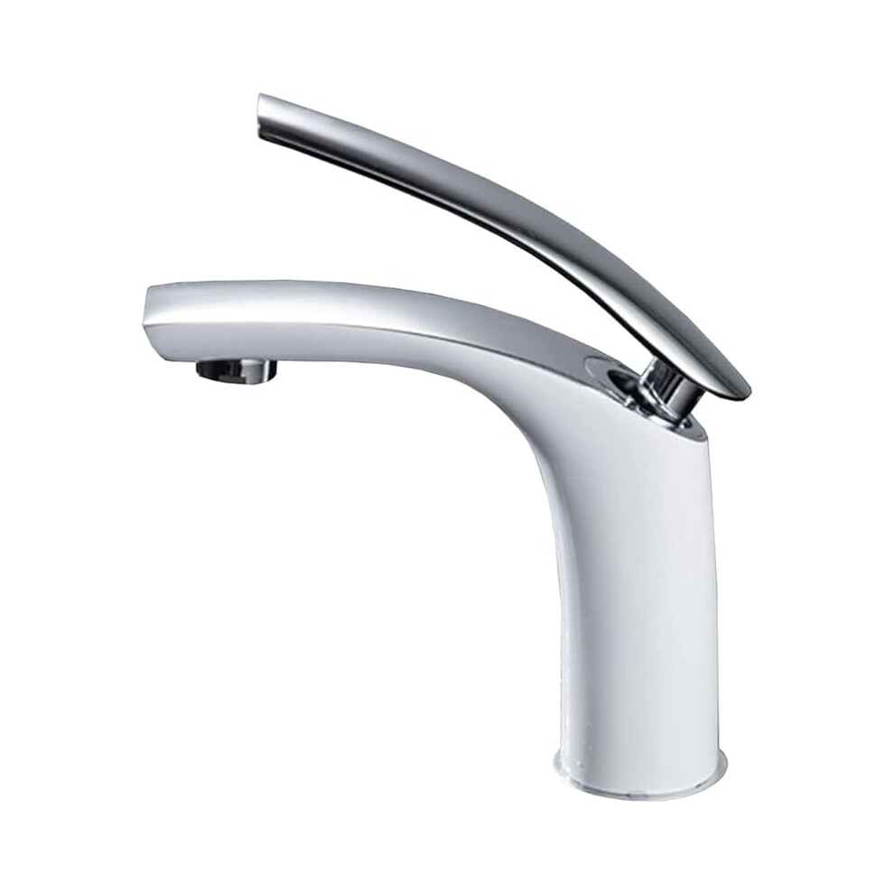Modern Design Faucet With Single Handle Bathroom Faucet, Cold And Hot Water Mixer, Solid Brass Body With Corrosion Resistance, 360 Swivel Spout And 9448196742532