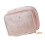 Reise-Make-up-Tasche, Samt-Make-up-Geldbörse mit-Rosa 1