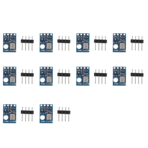 10PCS AHT10 High Precision Digital Temperature and Humidity Sensor Measurement Module I2C Communication Replace SHT20