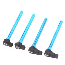 4Pcs Aluminum Alloy Body Posts Mount Extension Set for  TT01 TT-01 1/10 RC Car Upgrade Parts Accessories