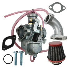 VM22 26Mm FöRgasare Luftfilter IntagsröR för Mikuni 110Cc 125Cc 140Cc Pit Dirt Bike Pitpro ATV SSR Motorcykel